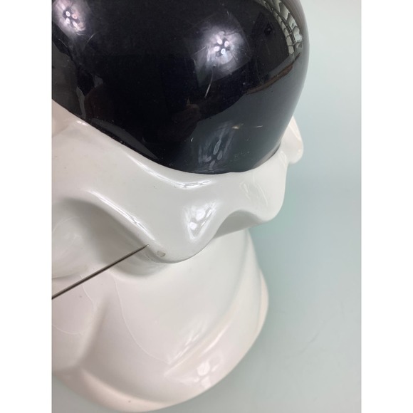 Vintage Pierrot Harlequin Clown Black & White Ceramic figures * - Picture 11 of 12
